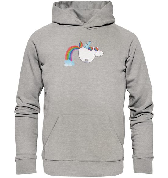 MR. & MRS. PANDA Hoodie Größe XXL Einhorn Pegasus - Heather Grey - Geschenk, Erwachsenwerden (1-tlg) Besonders weich mehr Neuheiten