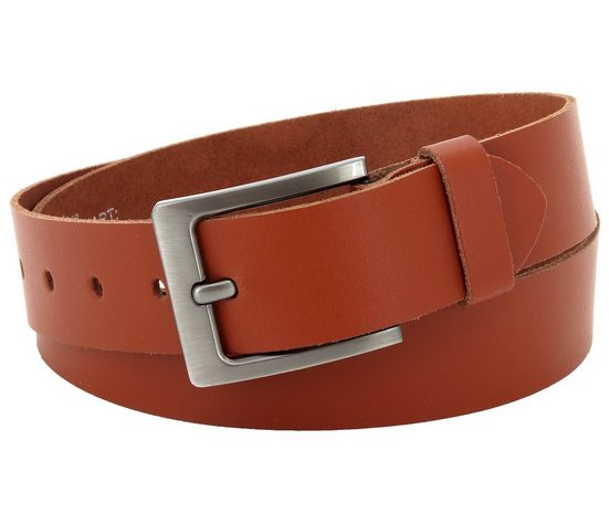 COLOGNEBELT Ledergürtel E1-SL Schlicht dennoch modern mit Dornschließe, MADE IN GERMANY mehr Letzte 2 Tage