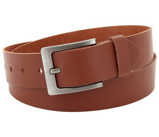 COLOGNEBELT Ledergürtel E1-SL Schlicht dennoch modern mit Dornschließe, MADE IN GERMANY mehr Letzte 2 Tage