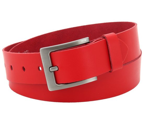 COLOGNEBELT Ledergürtel E1-SL Schlicht dennoch modern mit Dornschließe, MADE IN GERMANY mehr Letzte 2 Tage