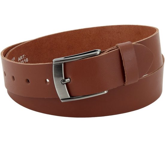 COLOGNEBELT Ledergürtel E31-SL Schlicht dennoch modern mit Dornschließe, MADE IN GERMANY mehr Zeitbegrenzte Promotion
