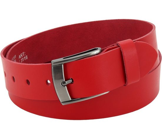 COLOGNEBELT Ledergürtel E31-SL Schlicht dennoch modern mit Dornschließe, MADE IN GERMANY mehr Zeitbegrenzte Promotion