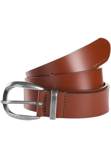 TOM TAILOR Ledergürtel TTBROOK 3 cm breiter Damengürtel, modisch klassisch mehr Online