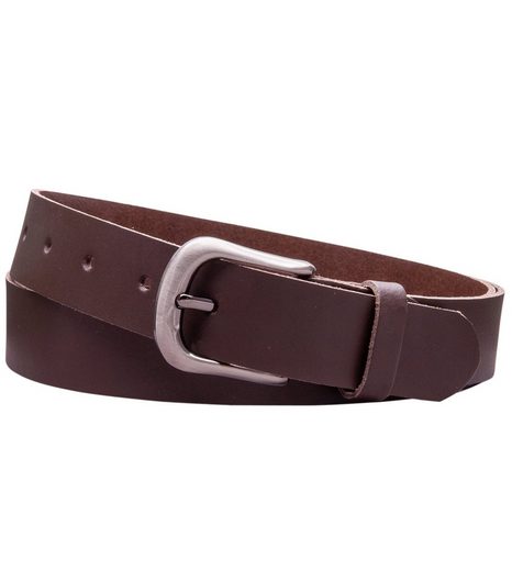 COLOGNEBELT Ledergürtel C24-SL Schlicht dennoch modern mit Dornschließe, MADE IN GERMANY mehr Saisonschlussverkauf