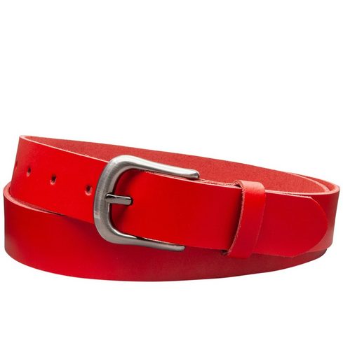 COLOGNEBELT Ledergürtel C24-SL Schlicht dennoch modern mit Dornschließe, MADE IN GERMANY mehr Saisonschlussverkauf