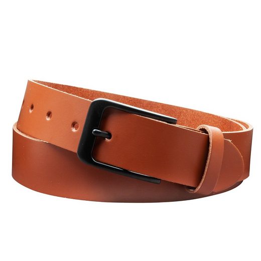 COLOGNEBELT Ledergürtel D12-SL Schlicht dennoch modern mit Dornschließe, MADE IN GERMANY mehr Weihnachtsangebot