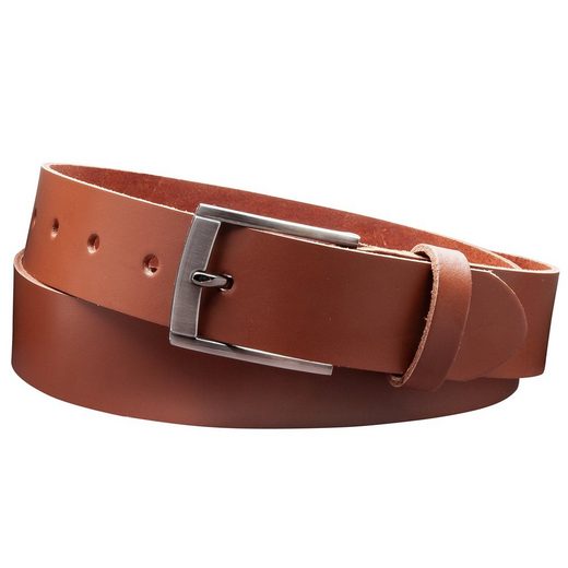 COLOGNEBELT Ledergürtel D18-SL Schlicht dennoch modern mit Dornschließe, MADE IN GERMANY mehr Neuheiten