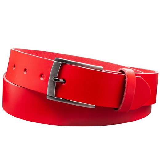 COLOGNEBELT Ledergürtel D18-SL Schlicht dennoch modern mit Dornschließe, MADE IN GERMANY mehr Neuheiten