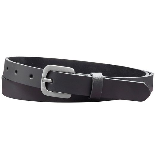 COLOGNEBELT Ledergürtel A5-SL Echt Leder Gürtel 2 cm Breit in Schwarz mit stilvoller Gürtelschließe, leger und modern mehr Bis zu 65% Rabatt