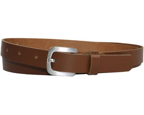 COLOGNEBELT Ledergürtel A5-SL Echt Leder Gürtel 2 cm Breit in Schwarz mit stilvoller Gürtelschließe, leger und modern mehr Bis zu 65% Rabatt