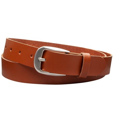 COLOGNEBELT Ledergürtel C2-SL Schlicht dennoch modern mit Dornschließe, MADE IN GERMANY mehr Riesige Rabatte