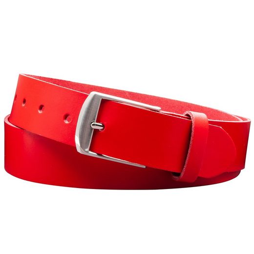 COLOGNEBELT Ledergürtel D9-SL Schlicht dennoch modern mit Dornschließe, MADE IN GERMANY mehr Clearance-Verkauf
