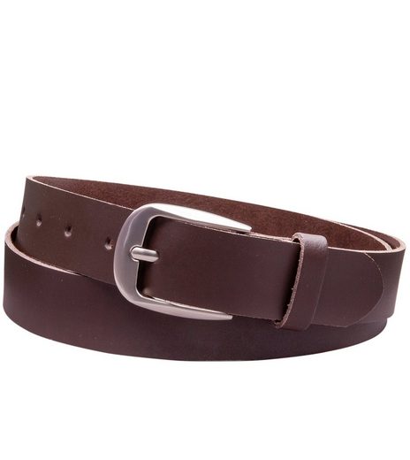 COLOGNEBELT Ledergürtel C2-SL Schlicht dennoch modern mit Dornschließe, MADE IN GERMANY mehr Kostenloser Versand international