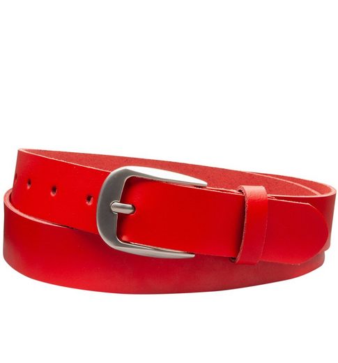 COLOGNEBELT Ledergürtel C2-SL Schlicht dennoch modern mit Dornschließe, MADE IN GERMANY mehr Kostenloser Versand international