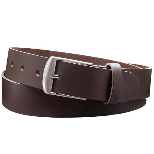 COLOGNEBELT Ledergürtel D9-SL Schlicht dennoch modern mit Dornschließe, MADE IN GERMANY mehr Begrenzt auf 3 Tage