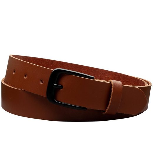 COLOGNEBELT Ledergürtel C18-SL Schlicht dennoch modern mit Dornschließe, MADE IN GERMANY mehr Rabatte dieses Monats