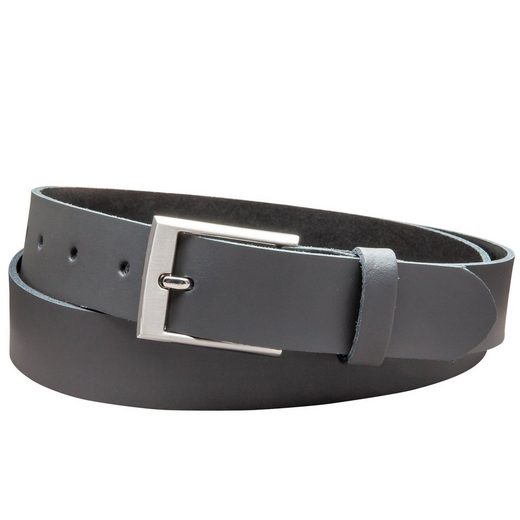 COLOGNEBELT Ledergürtel C9-SL Schlicht dennoch modern mit Dornschließe, MADE IN GERMANY mehr Outlet