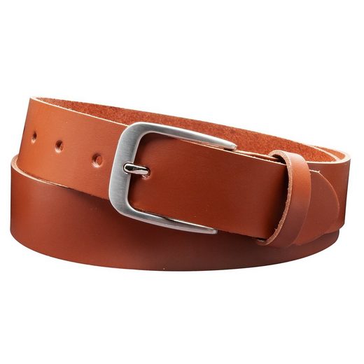 COLOGNEBELT Ledergürtel D28-SL Schlicht dennoch modern mit Dornschließe, MADE IN GERMANY mehr Verkauf