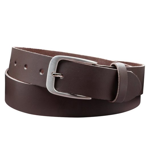 COLOGNEBELT Ledergürtel D28-SL Schlicht dennoch modern mit Dornschließe, MADE IN GERMANY mehr Verkauf