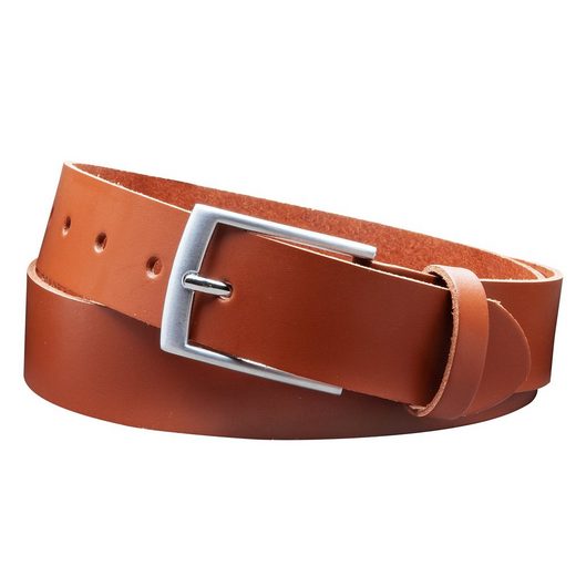 COLOGNEBELT Ledergürtel D21-SL Schlicht dennoch modern mit Dornschließe, MADE IN GERMANY mehr Angebote