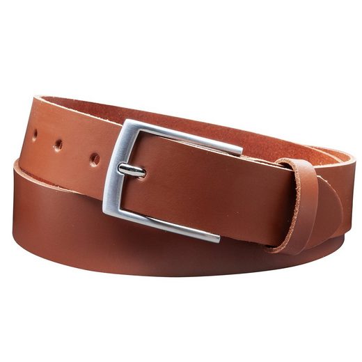 COLOGNEBELT Ledergürtel D21-SL Schlicht dennoch modern mit Dornschließe, MADE IN GERMANY mehr Angebote