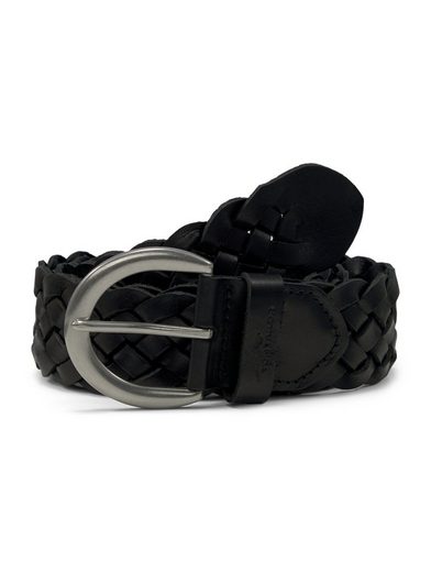 TOM TAILOR Ledergürtel TTLISA 4 cm breiter Damengürtel, Flechtledergürtel, modisches Must-Have mehr Begrenztes Angebot