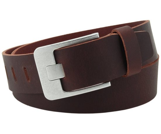 COLOGNEBELT Ledergürtel F1-PL Schlicht dennoch modern mit Dornschließe, MADE IN GERMANY mehr Osterangebot