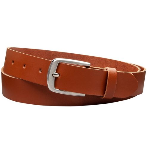 COLOGNEBELT Ledergürtel C15-SL Schlicht dennoch modern mit Dornschließe, MADE IN GERMANY mehr Wochenangebot