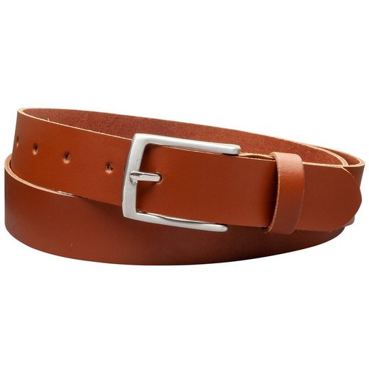 COLOGNEBELT Ledergürtel C11-SL Schlicht dennoch modern mit Dornschließe, MADE IN GERMANY mehr Kostenlose Rückgabe