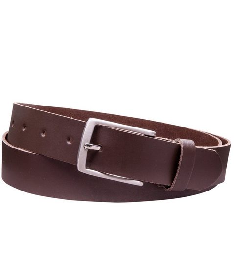 COLOGNEBELT Ledergürtel C11-SL Schlicht dennoch modern mit Dornschließe, MADE IN GERMANY mehr Begrenzte Freigabe
