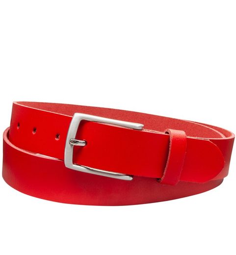 COLOGNEBELT Ledergürtel C11-SL Schlicht dennoch modern mit Dornschließe, MADE IN GERMANY mehr Begrenzte Freigabe