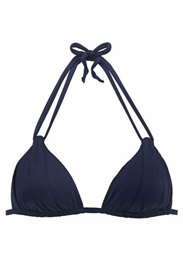 S.OLIVER Triangel-Bikini-Top Spain mit Raffung und Doppelträger mehr Nur für heute