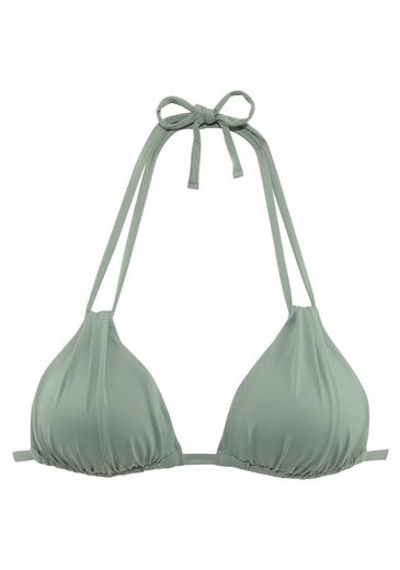 S.OLIVER Triangel-Bikini-Top Spain mit Raffung und Doppelträger mehr Nur für heute