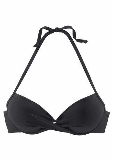 S.OLIVER Push-Up-Bikini-Top Spain in Wickeloptik mehr Vierteljährliche Förderung