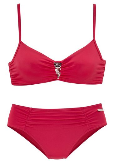 LASCANA Bügel-Bikini mit Pailletten-Verzierung mehr Begrenzt auf 3 Tage