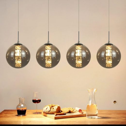 ZMH Pendelleuchte Esstisch Pendellampe Höhenverstellbar Kronleuchter LED wechselbar mehr Fabrik Onlineshop