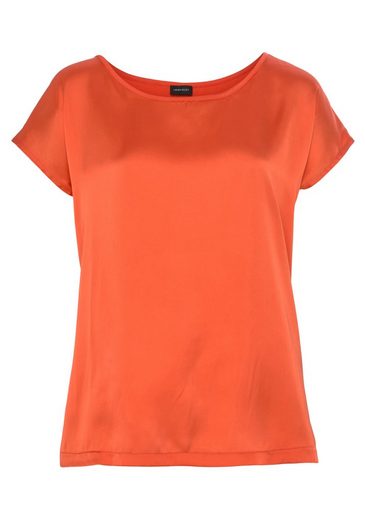 LAURA SCOTT Shirtbluse aus Satin und Jersey mehr Neueste Mode
