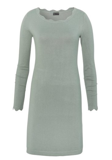 LAURA SCOTT Strickkleid mit femininer Wellenkante - NEUE FARBEN mehr Kauf eins, bekomm eins gratis