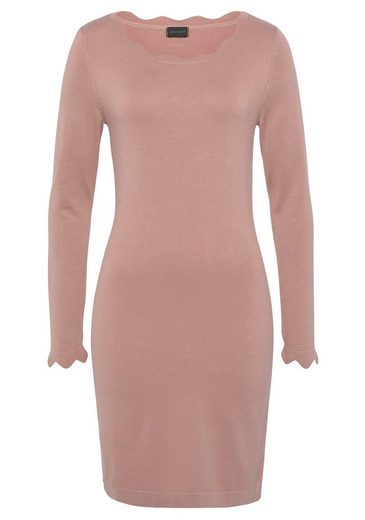 LAURA SCOTT Strickkleid mit femininer Wellenkante - NEUE FARBEN mehr Kauf eins, bekomm eins gratis