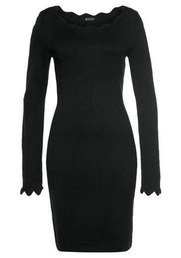 LAURA SCOTT Strickkleid mit femininer Wellenkante - NEUE FARBEN mehr Kauf eins, bekomm eins gratis