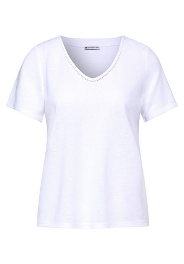 STREET ONE T-Shirt mit Viskose mehr Riesige Ersparnisse