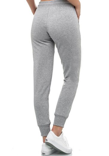 JEEL Sweathose Jogginghose Damen (1-tlg) Baumwolle, Lycra, Slim Fit mehr Bis zu 50% Rabatt