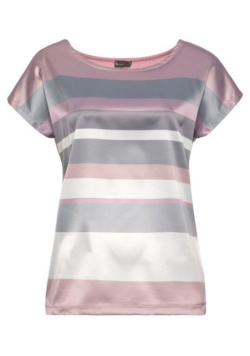 LAURA SCOTT Shirtbluse in modischem Streifen-Design mehr Super Rabatt
