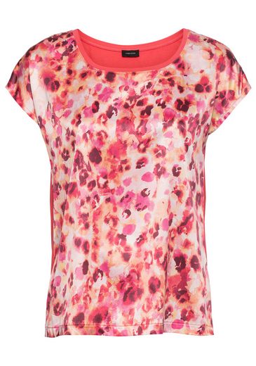 LAURA SCOTT Shirtbluse aus glänzendem Satin mehr Riesige Rabatte