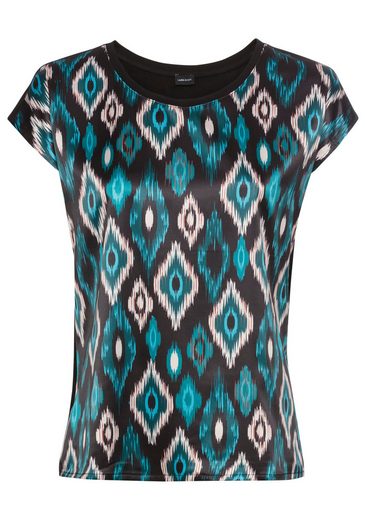 LAURA SCOTT Shirtbluse aus glänzendem Satin mehr Riesige Rabatte