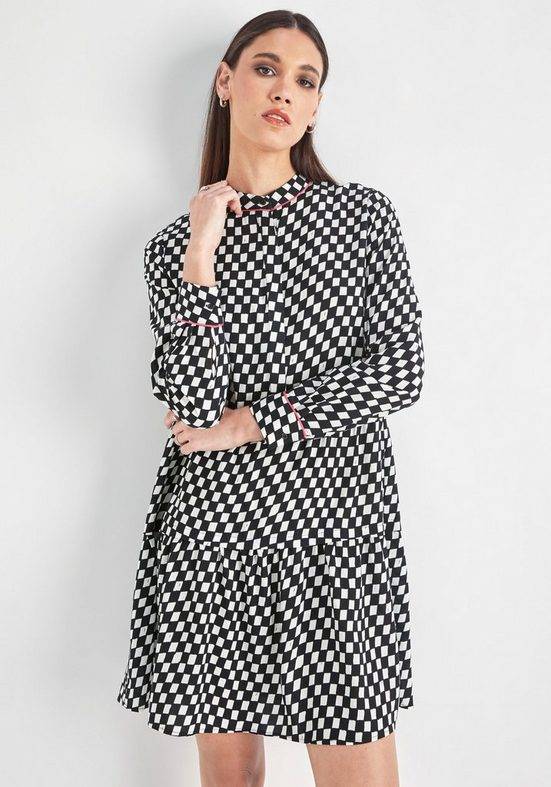 HECHTER PARIS Blusenkleid mit Print mehr Blitzverkäufe