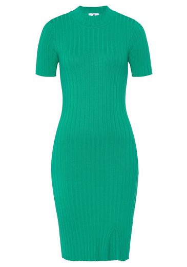 AJC Strickkleid mit feinem Stehkragen und modischem Schlitz mehr Begrenztes Angebot