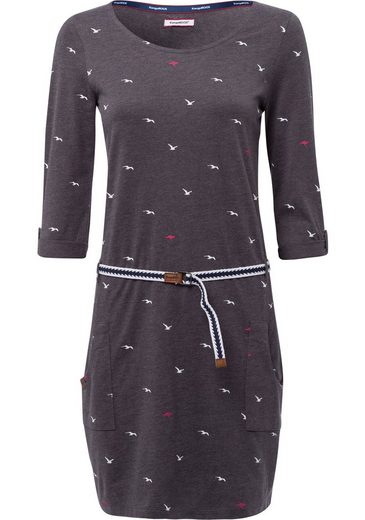 KANGAROOS Jerseykleid (Set, mit abnehmbarem Gürtel) im sommerlichen Print mehr Letzte 2 Tage