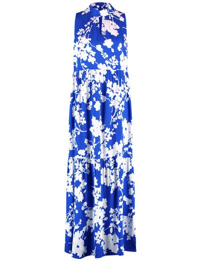 TAIFUN Minikleid Ausgestelltes Stufenkleid mit Floralprint mehr Clearance-Verkauf