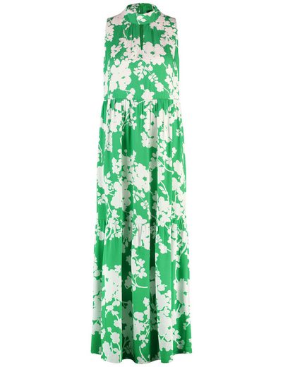 TAIFUN Minikleid Ausgestelltes Stufenkleid mit Floralprint mehr Clearance-Verkauf